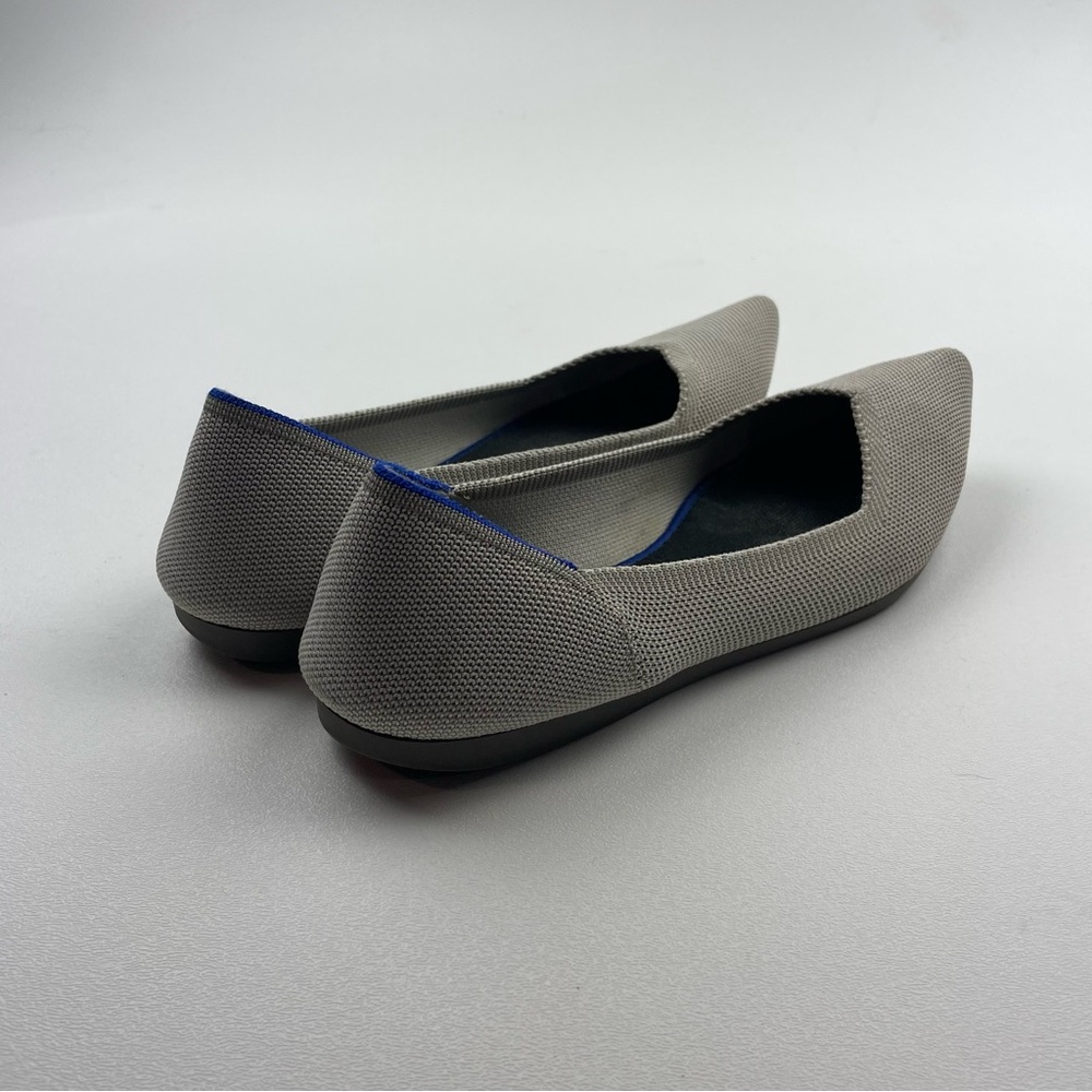 Rothy's Linen Blue Halo Point Toe Ballet Flats Size 9 - Picture 4 of 9